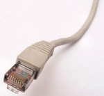 Ethernet cable with a RJ45 connector